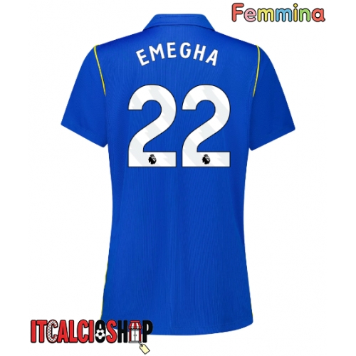 Chelsea Emmanuel Emegha #22 Prima Maglia Femmina 2026-27 Manica Corta